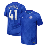 ESTÊVÃO #41 Authentic Chelsea Home Soccer Jersey 2025/26 Blue